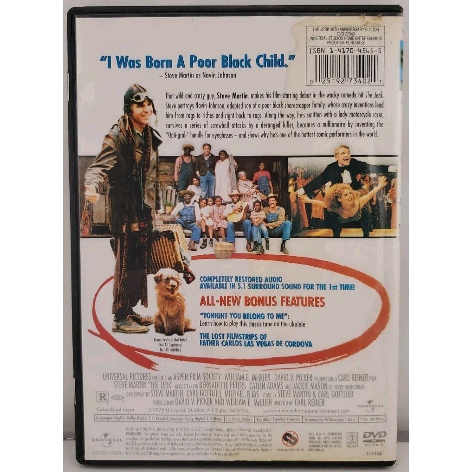 The Jerk (DVD, 1979)