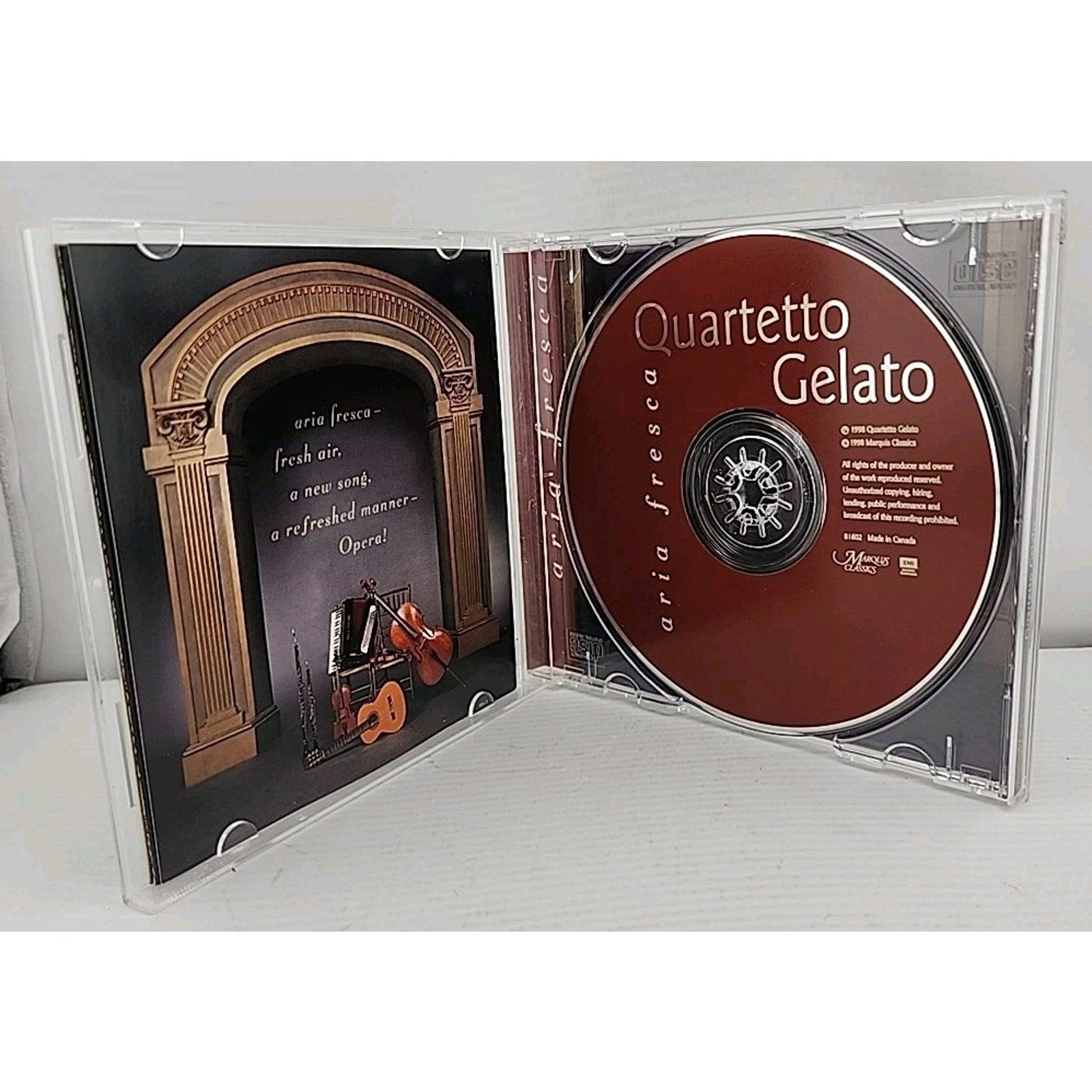 Aria Fresca, Quartetto Gelato (CD)