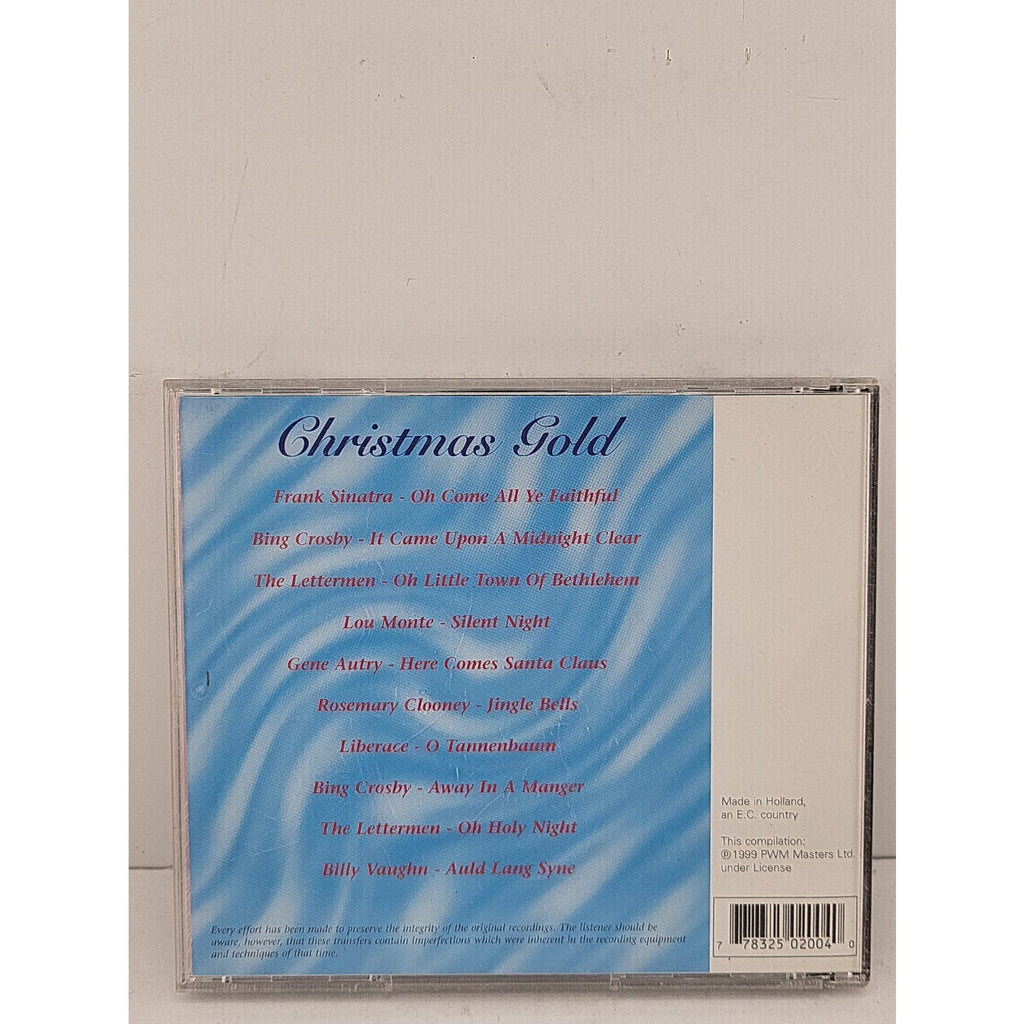 Christmas Gold CD Frank Sinatra Bing Crosby 1999 PWM Masters Holiday Classics