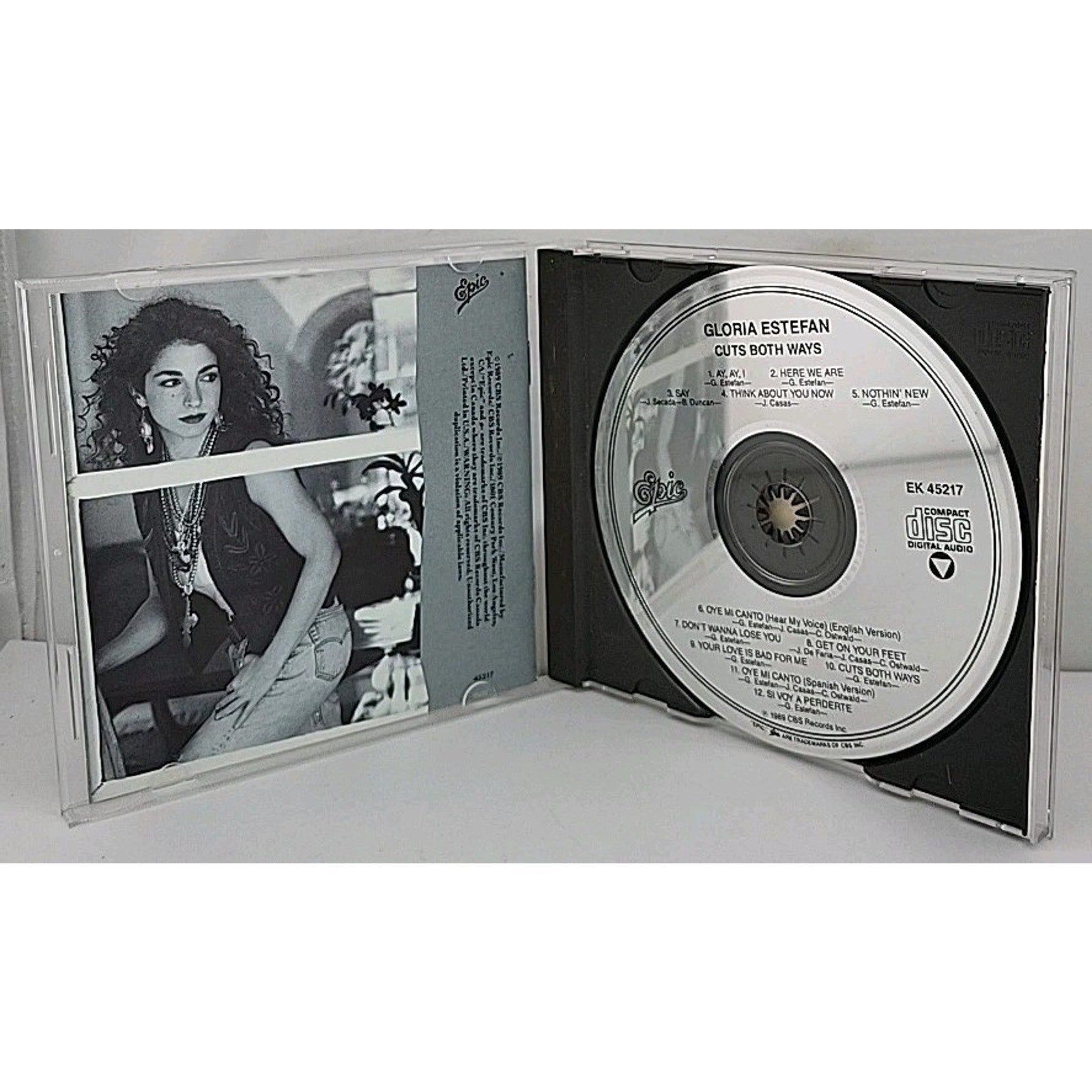 Cuts Both Ways by Gloria Estefan (CD, Jul-1989, Epic)
