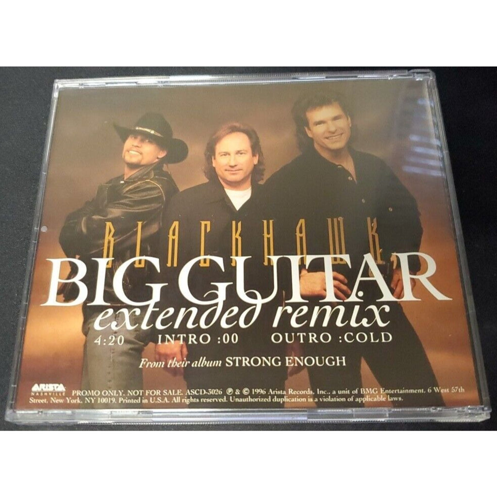 Blackhawk Big Guitar Extended Remix Single (CD)