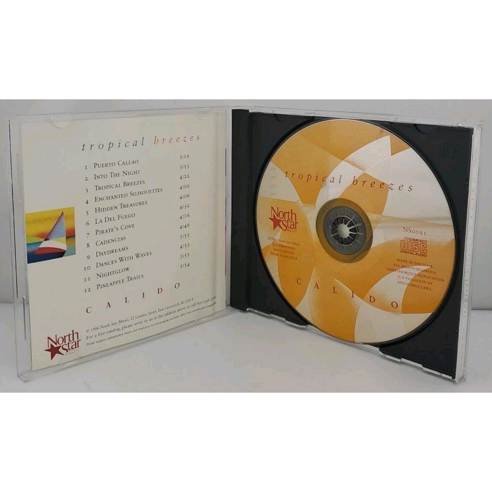 Tropical Breezes by Calido (CD, 1998)