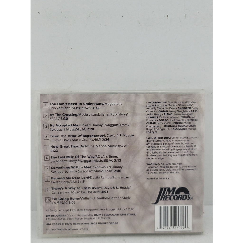 You Don't Need to Understand by Jimmy Swaggart CD 1977 Jim Records