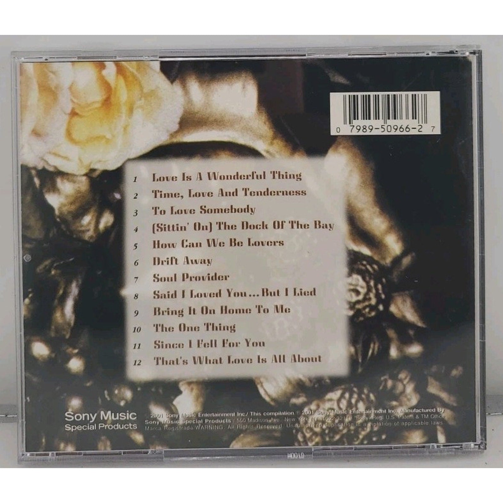 Just for You by Michael Bolton (CD, 2001) Sony Music Special Products