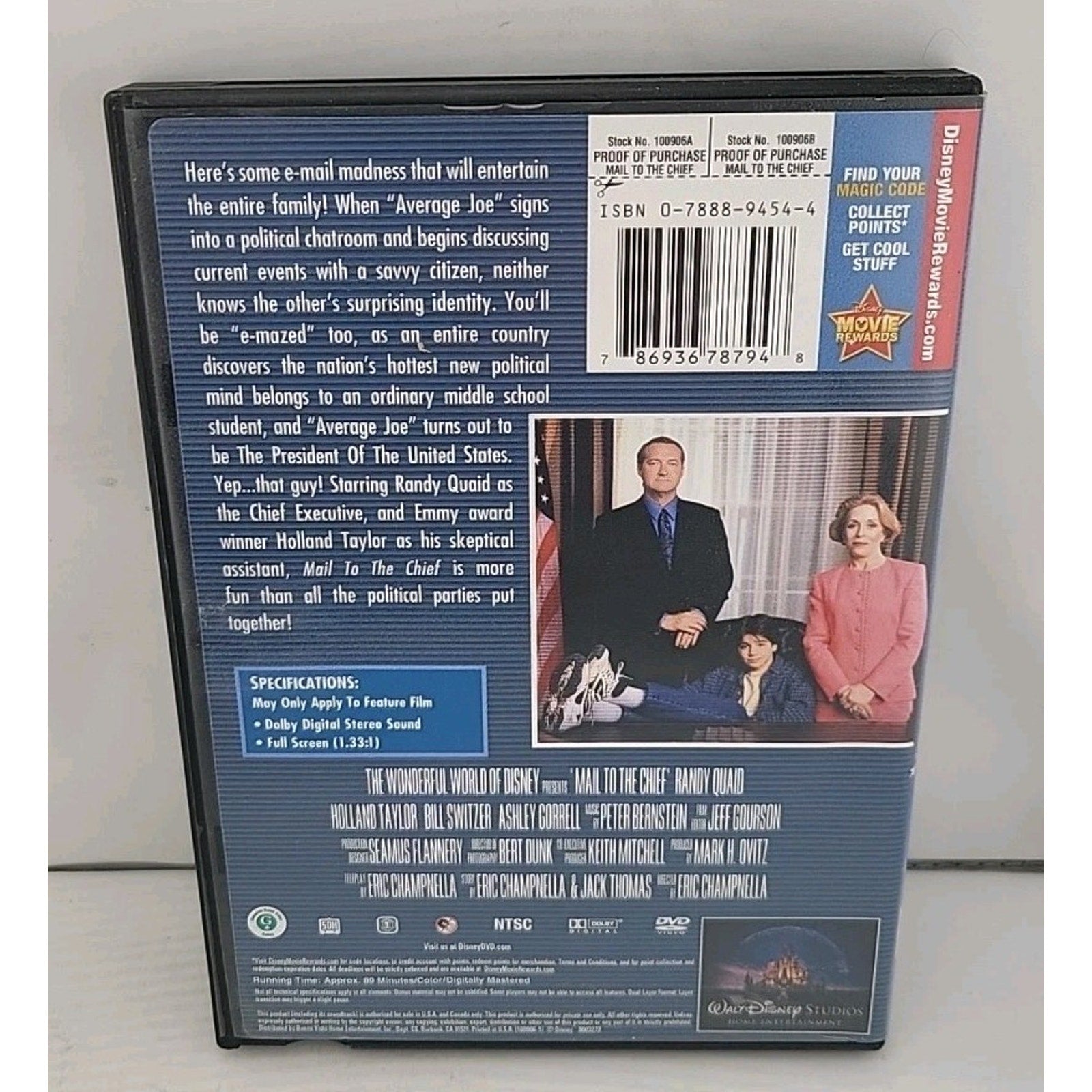 Mail to the Chief (DVD, 1999)