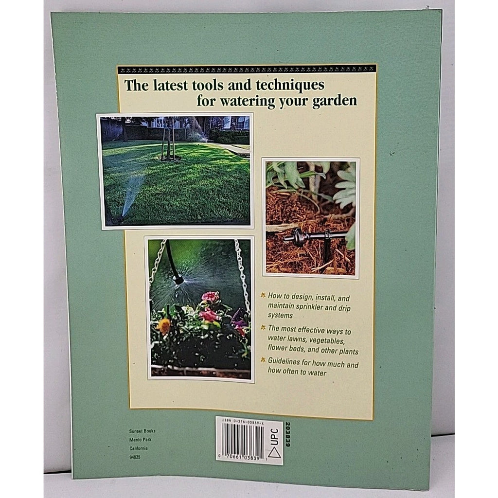 Garden Watering Systems by Sunset Publishing Staff (2003, Trade Paperback)