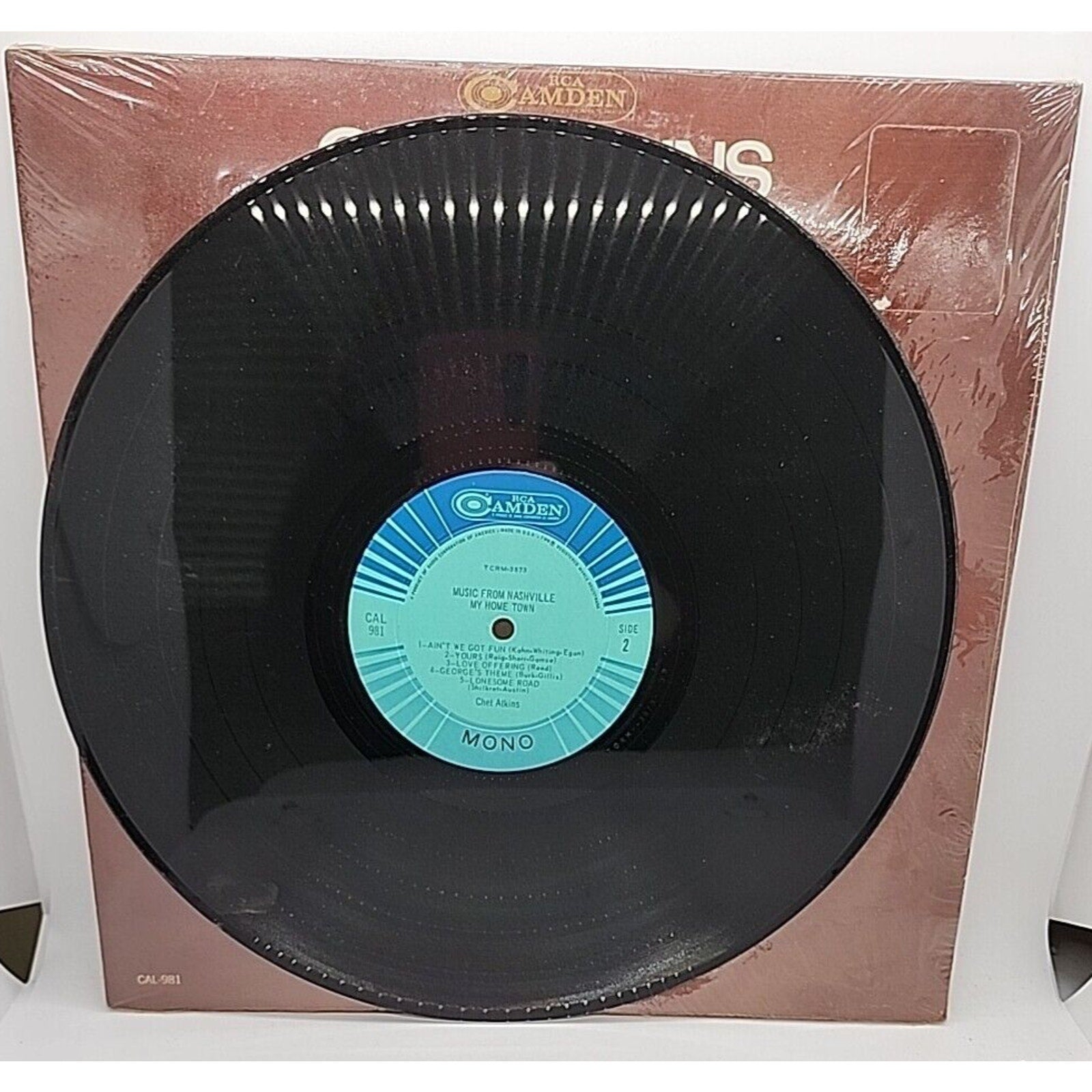 Chet Atkins - Music From Nashville My Home Town (Record)