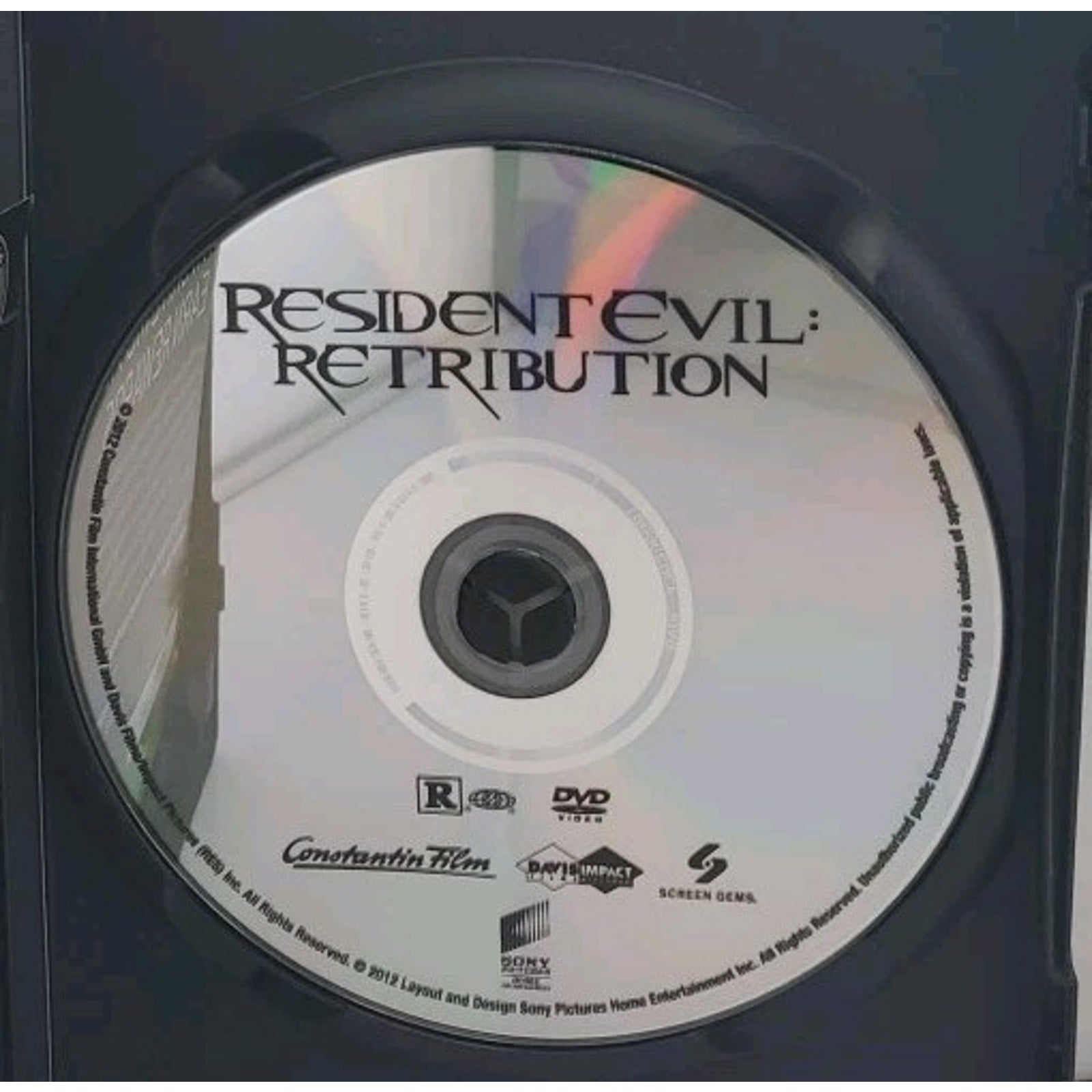 Resident Evil: Retribution (DVD, 2012)