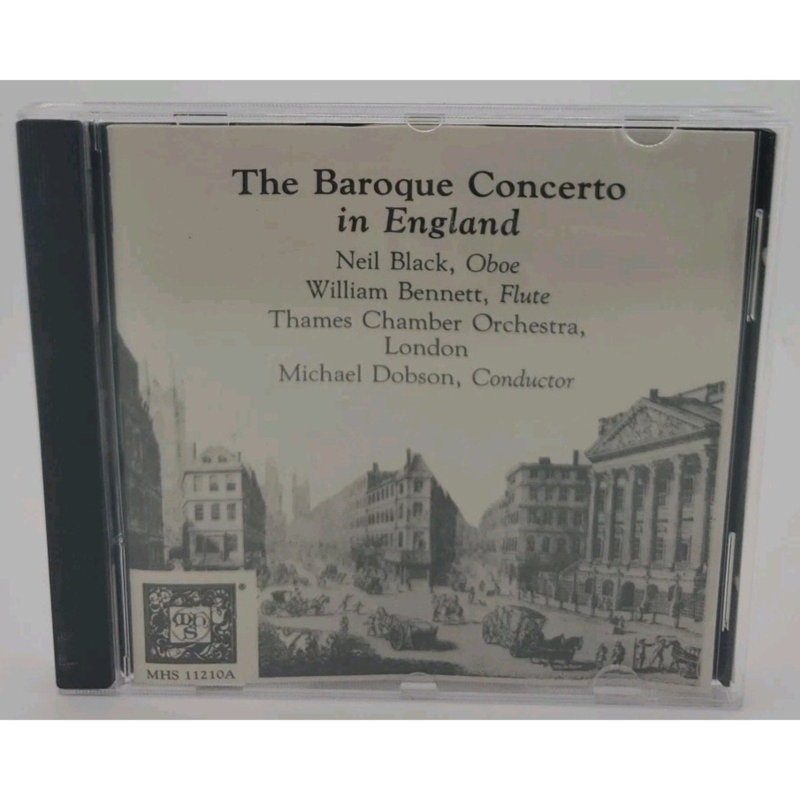 The Baroque Concerto In England 1987 CD Thames Chamber Orchestra Michal Dobson