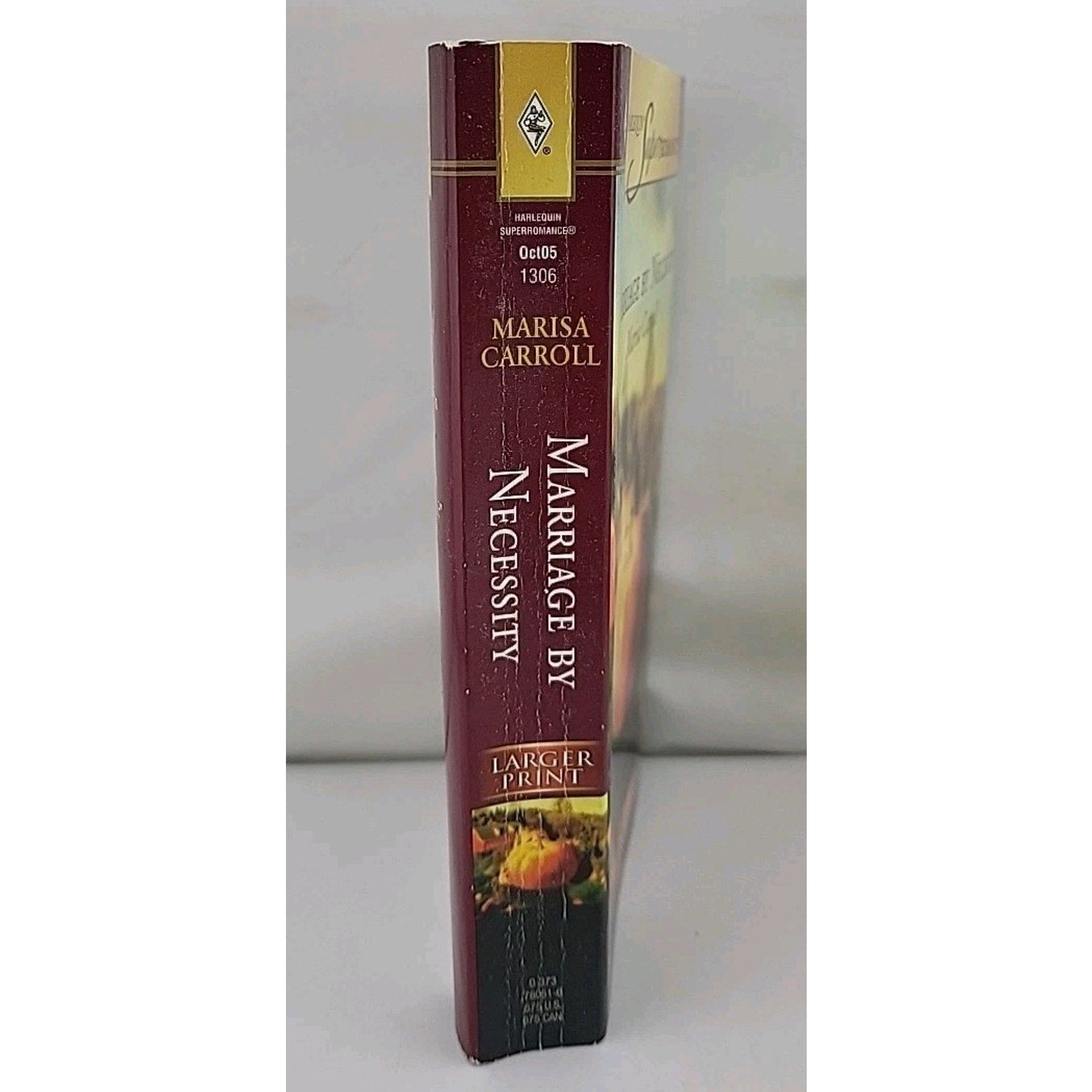 Marriage by Necessity by Marisa Carroll (2005, Larger Print)