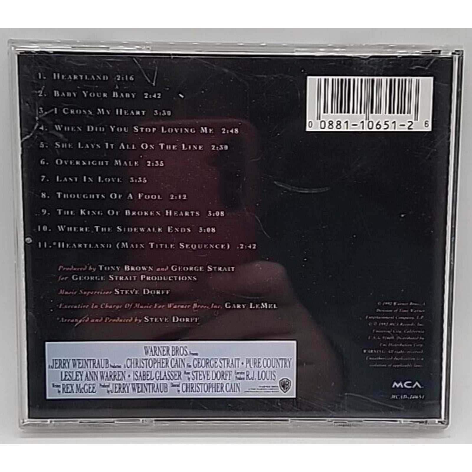 Pure Country (Original Motion Picture Soundtrack) by Strait, George (CD, 1992)