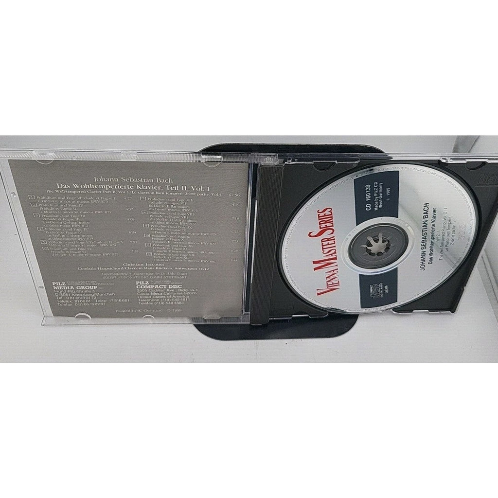 Vienna Master Series - Das Wohltemperierte Klavier Teil 2/1 CD