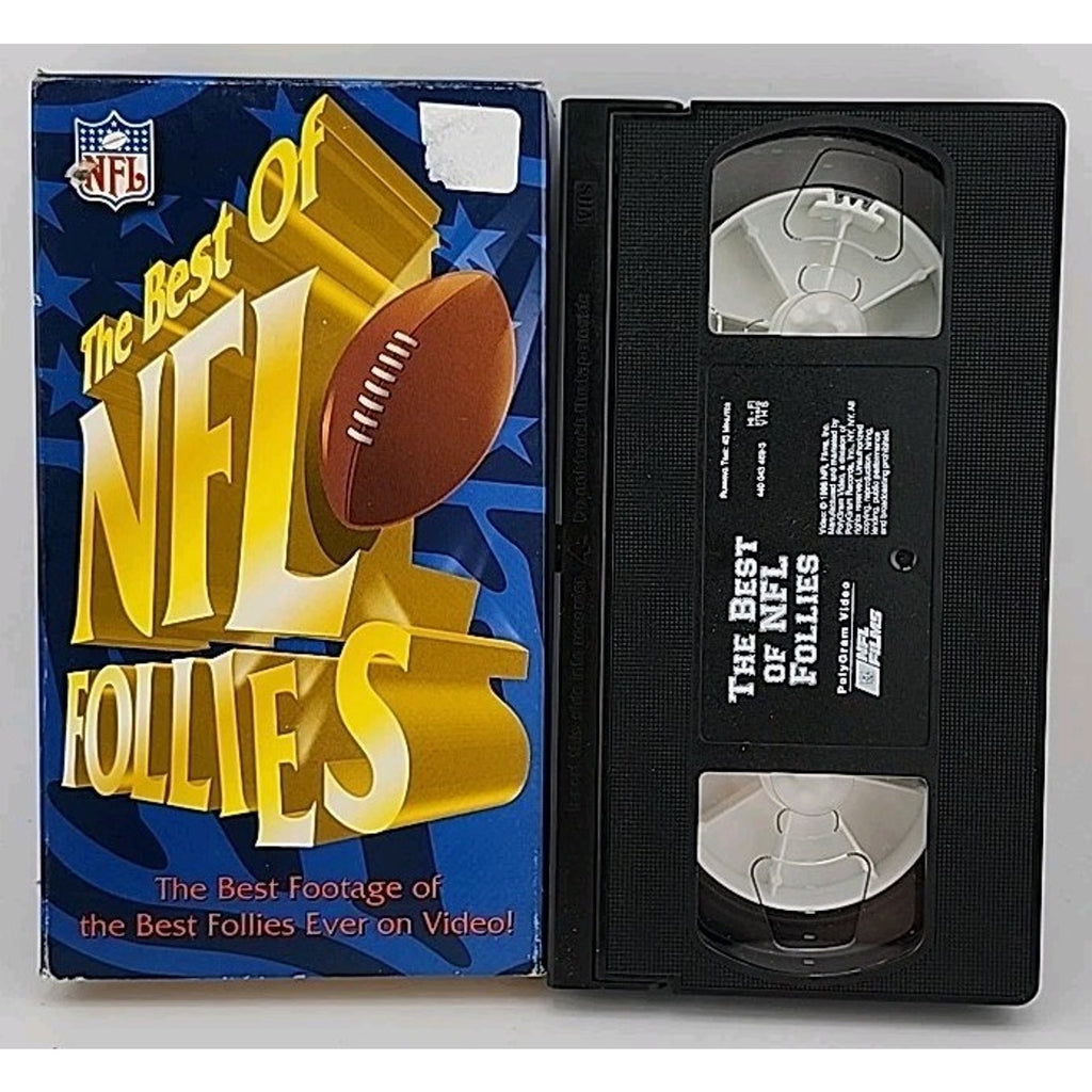 The Best of NFL Follies (VHS, 1996, Closed Captioned)