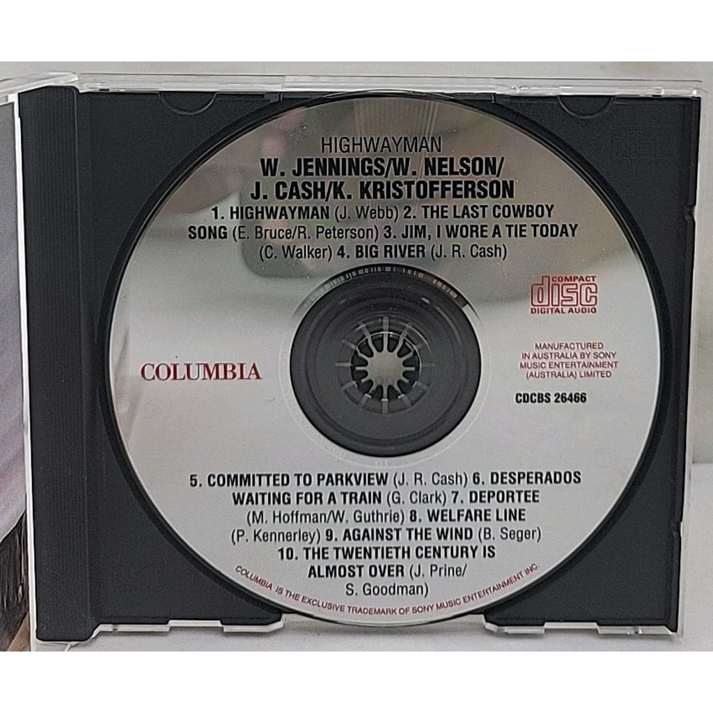 Jennings, Nelson, Cash, Kristofferson Highwayman CD