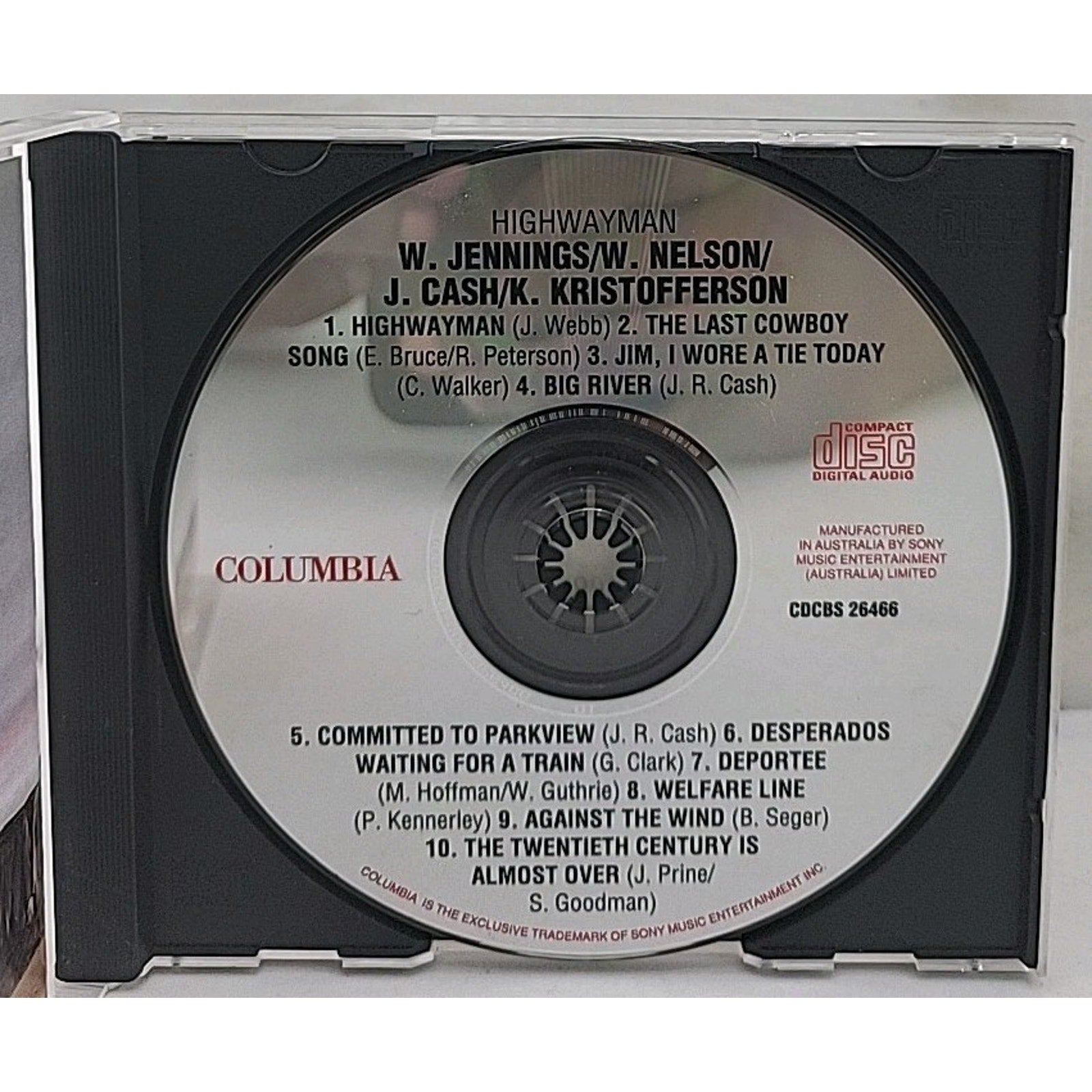 Jennings, Nelson, Cash, Kristofferson Highwayman CD