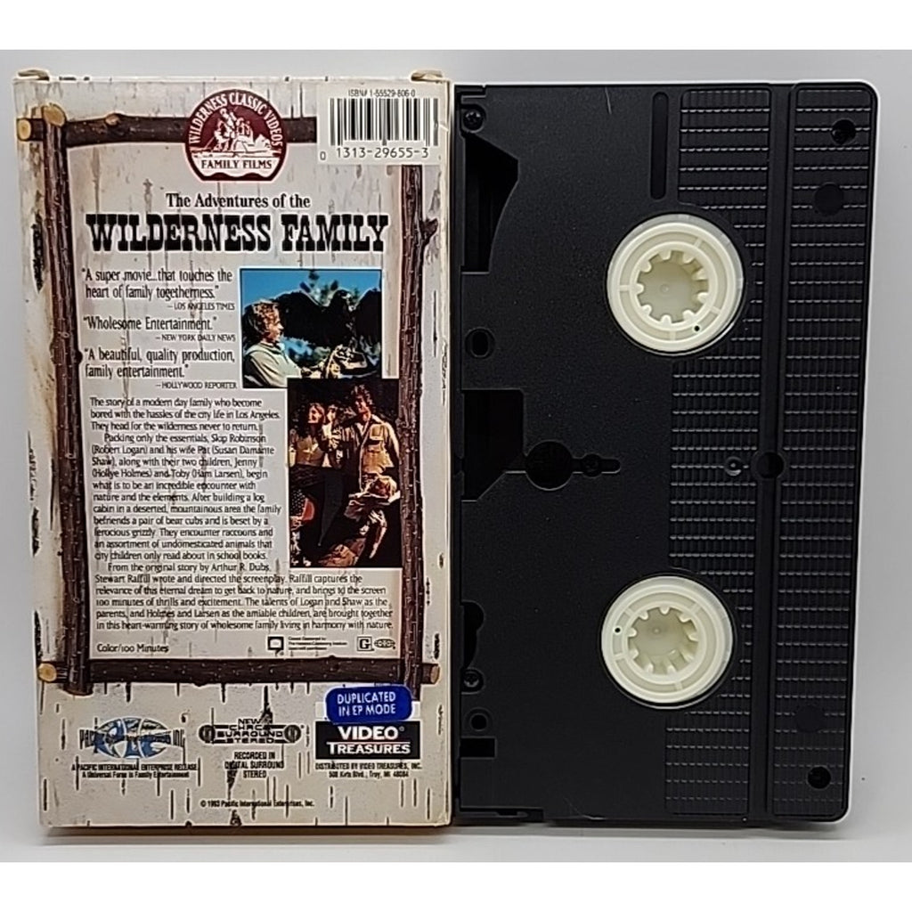 The Adventures of the Wilderness Family (VHS 1993)