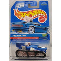Hot Wheels 1998 Mainline Release #791 Treadator Mtflk Blue MOSC