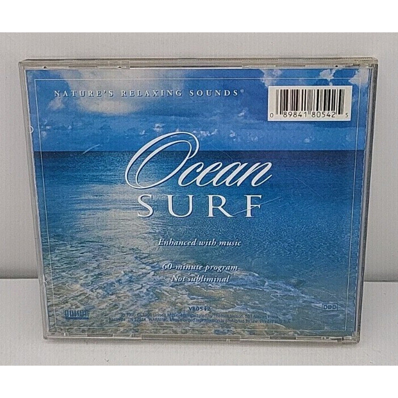 Ocean Surf: Nature's Relaxing Sounds by Nature's Relaxing Sounds (CD, Jul-1997,