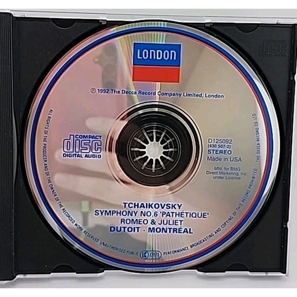 Tchaikovsky Symphony No.6 Pathetique Romeo & Juliet CD