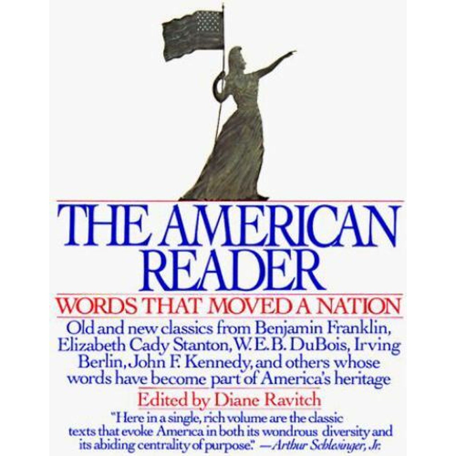 The American Reader : Words That Moved a Nation by Diane Ravitch (1991, Trade...
