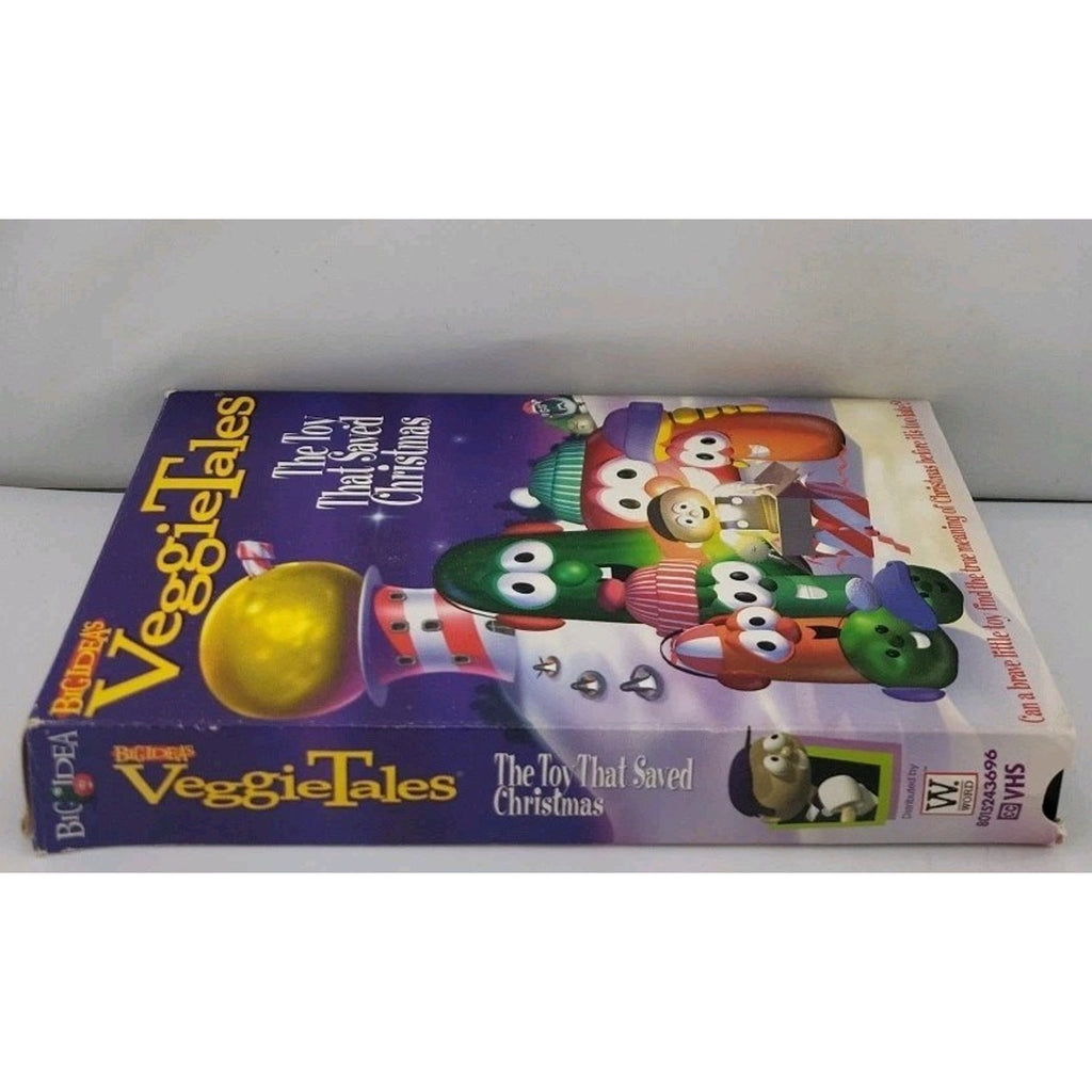 VeggieTales The Toy That Saved Christmas (VHS) 1998