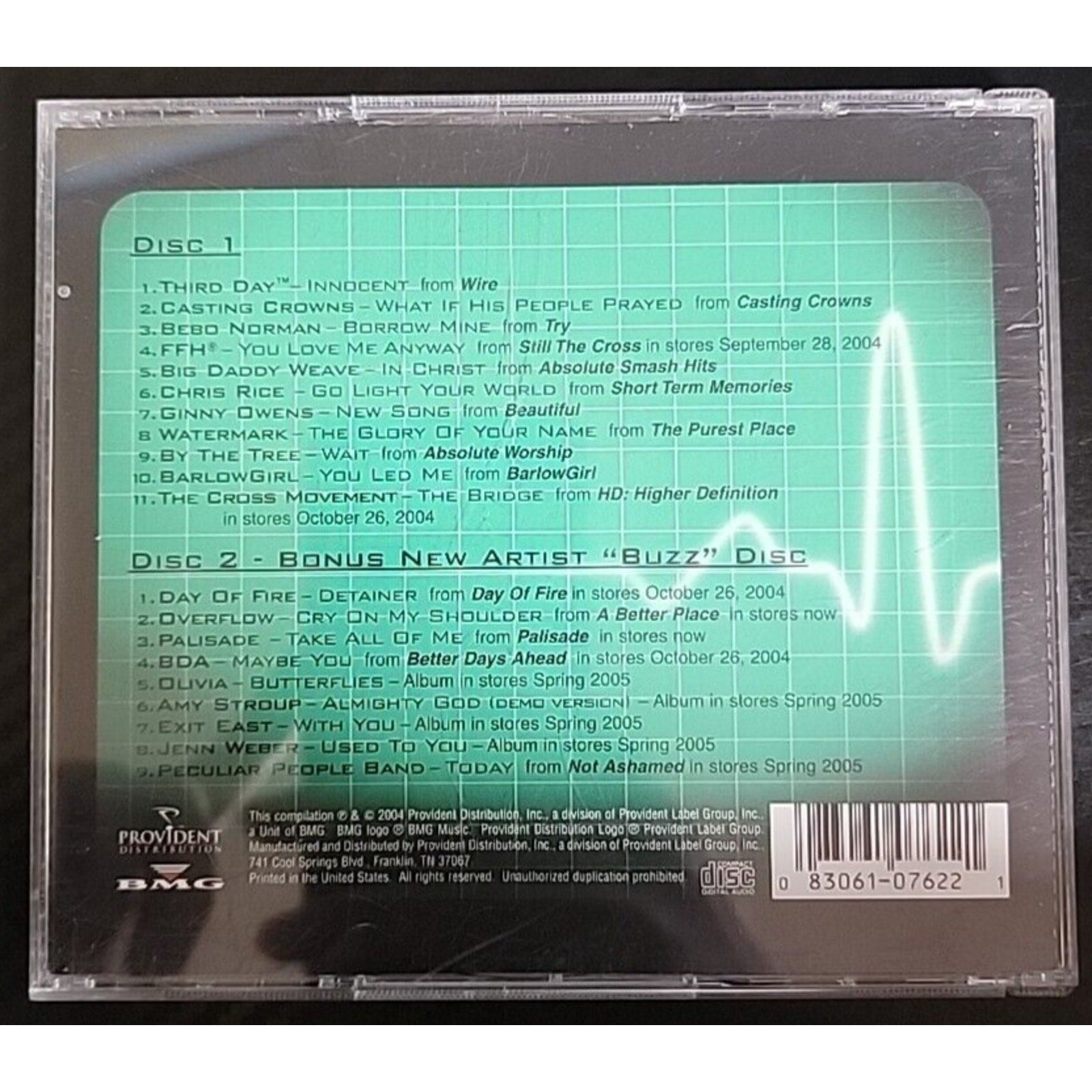 Pulse: 20 Heart-Pounding Hits From Today's Top Christian Artists by Various (CD)
