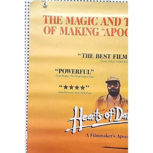 1991 Hearts Of Darkness Original Movie Poster Vietnam War Apocalypse 27x40