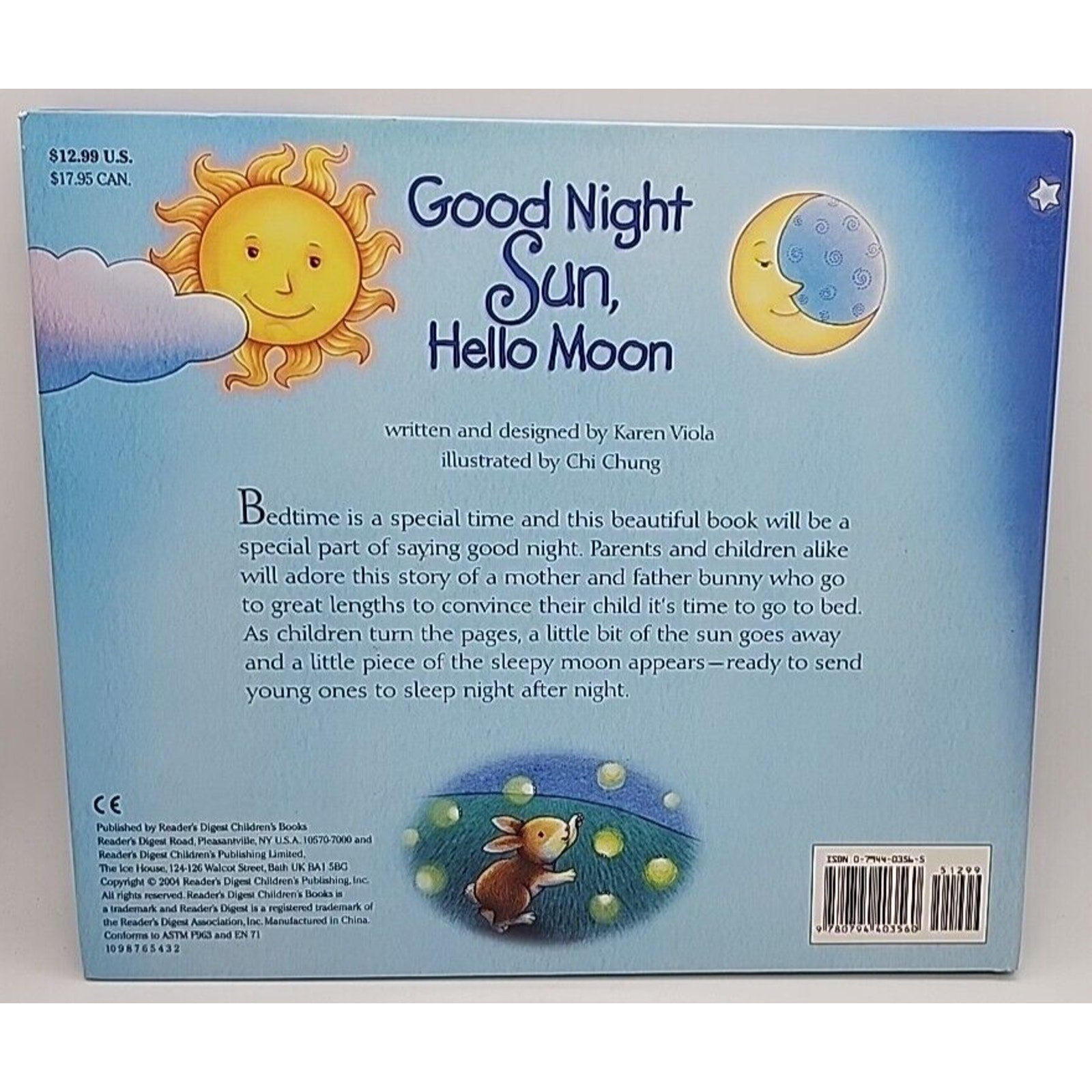 Good Night Sun, Hello Moon by Karen Viola and Reader's Digest Staff (Hardcover)
