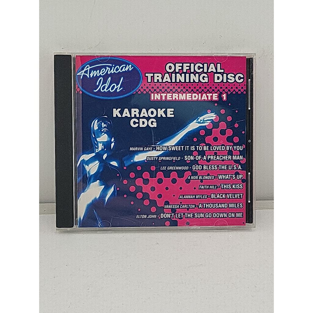 American Idol: Intermediate Karaoke 1 / Var (Tru) by Various (CD+G, 2004)
