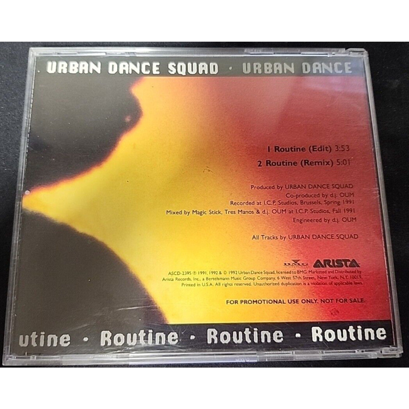 Urban Dance Squad – Routine (CD, Promo,US, 1991, Atlantic)