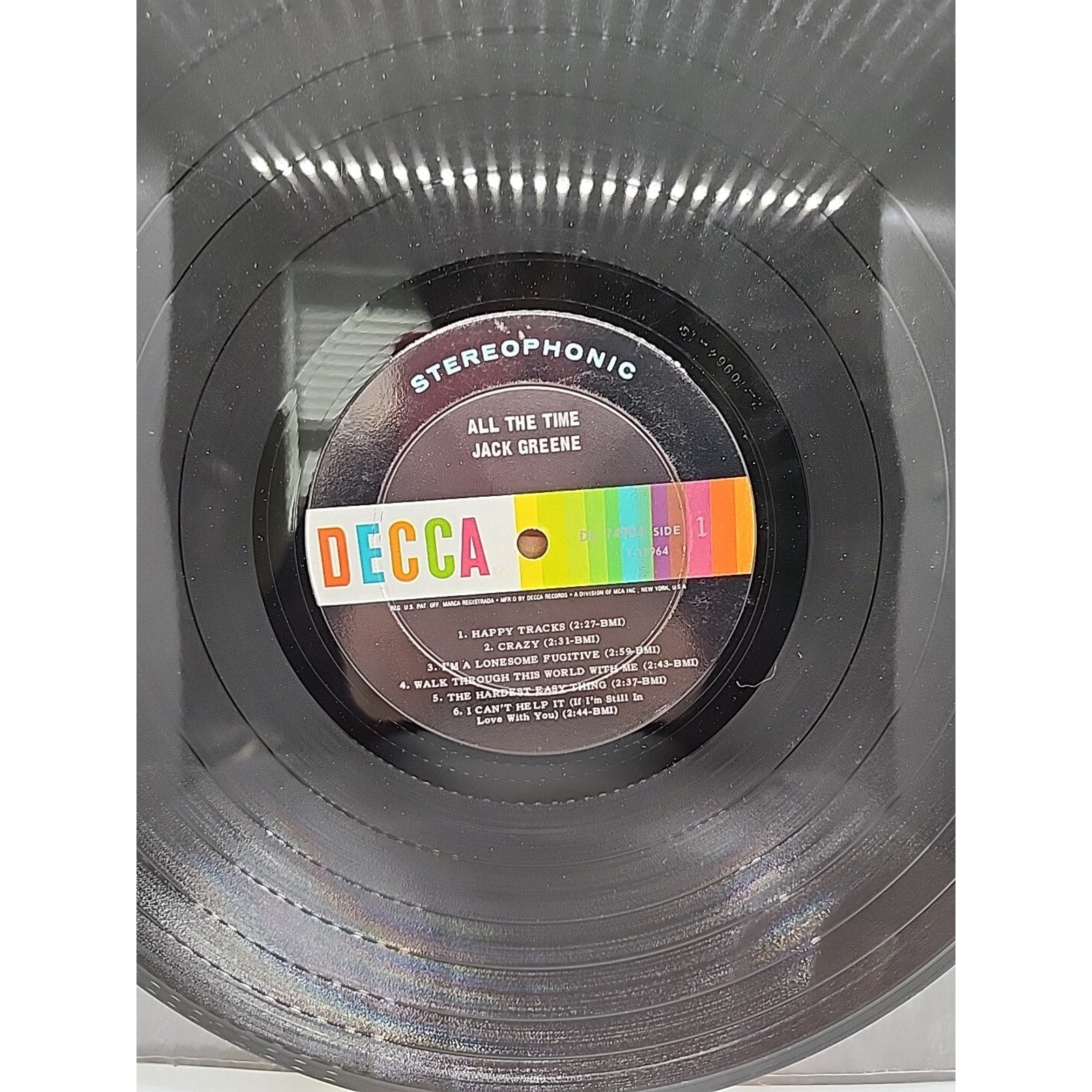 Jack Greene All The Time (Record)