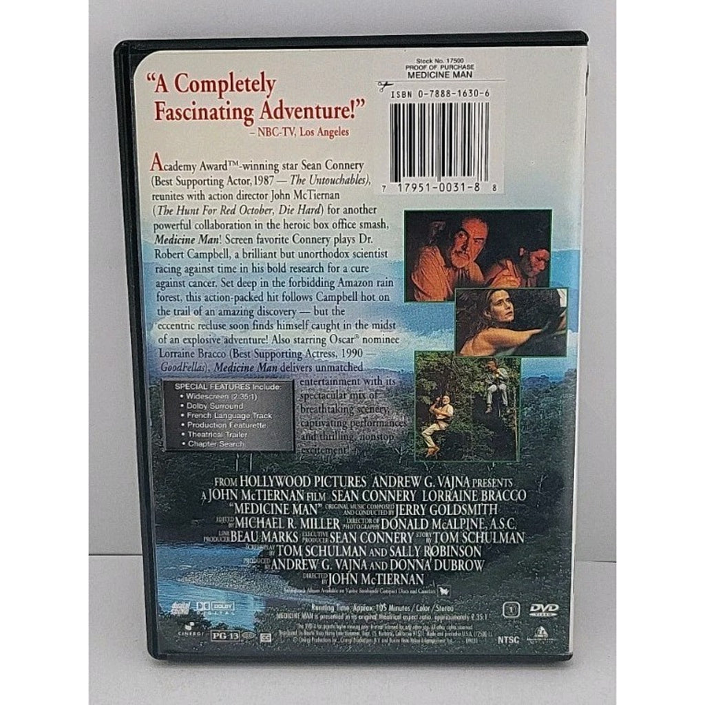 Medicine Man (DVD, 1992)