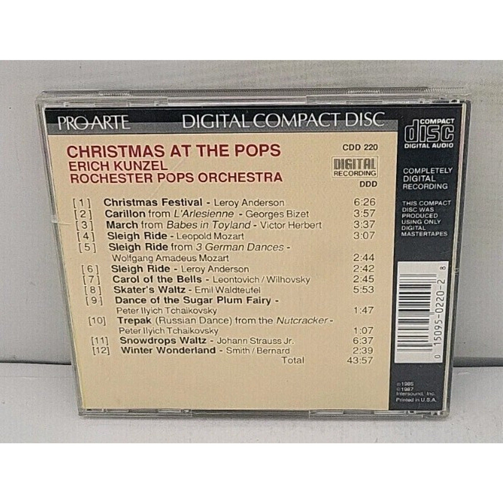 Christmas at the Pops - Audio CD By Pops