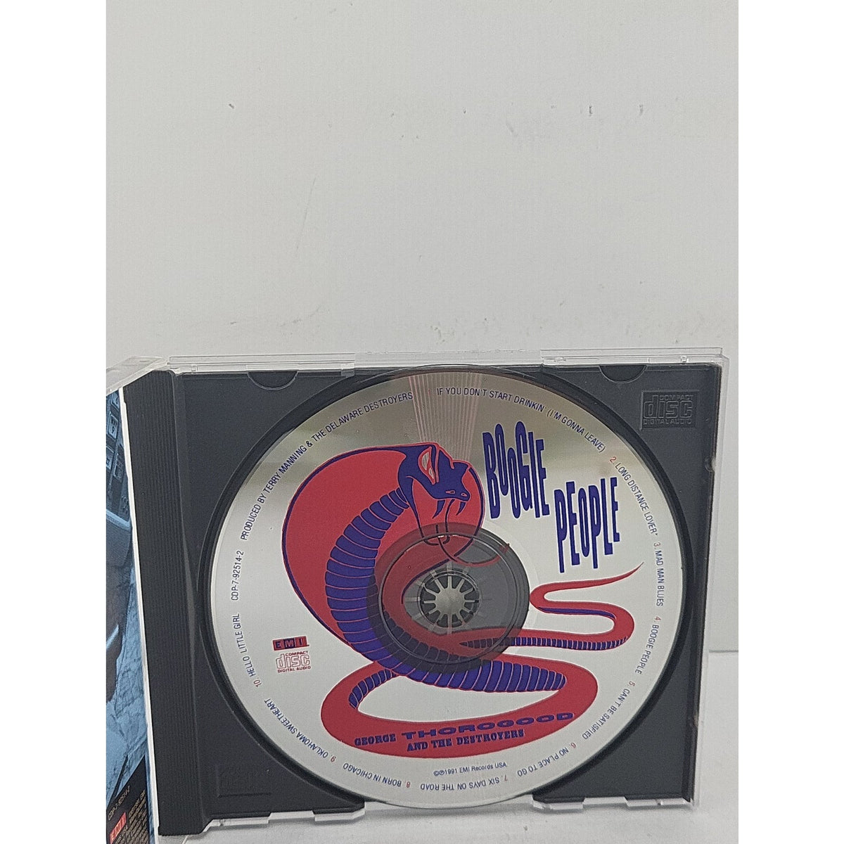 Boogie People by George Thorogood & Destroyers (CD, 1991)