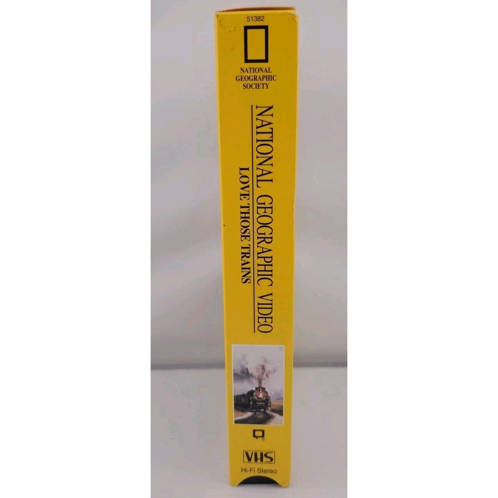 National Geographic Video - Love Those Trains (VHS, 1997)