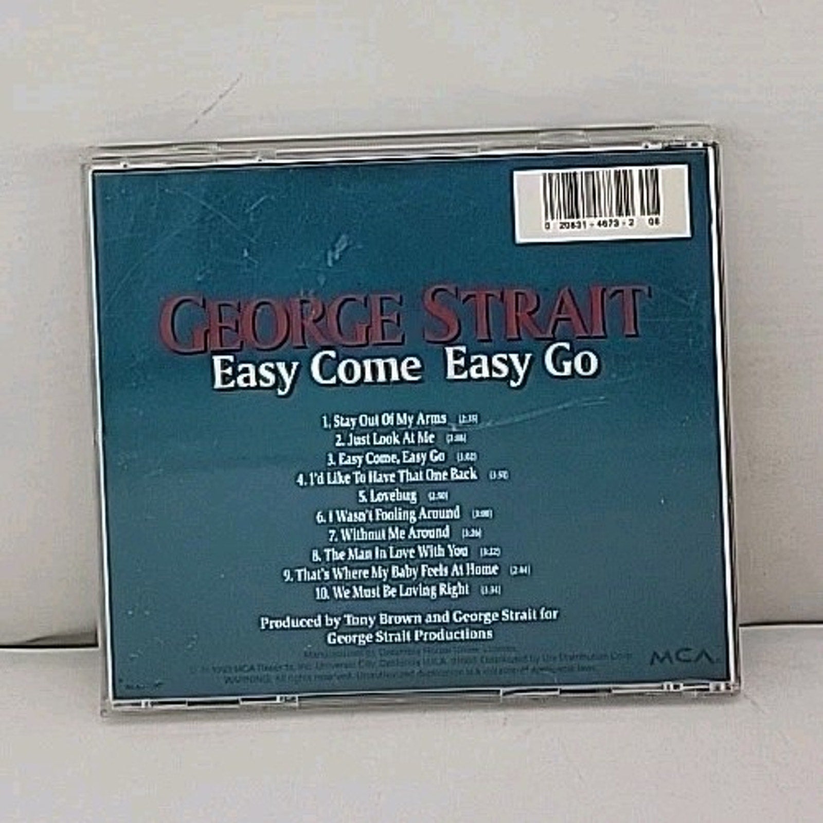 Easy Come, Easy Go by George Strait (CD, Sep-1993, MCA)