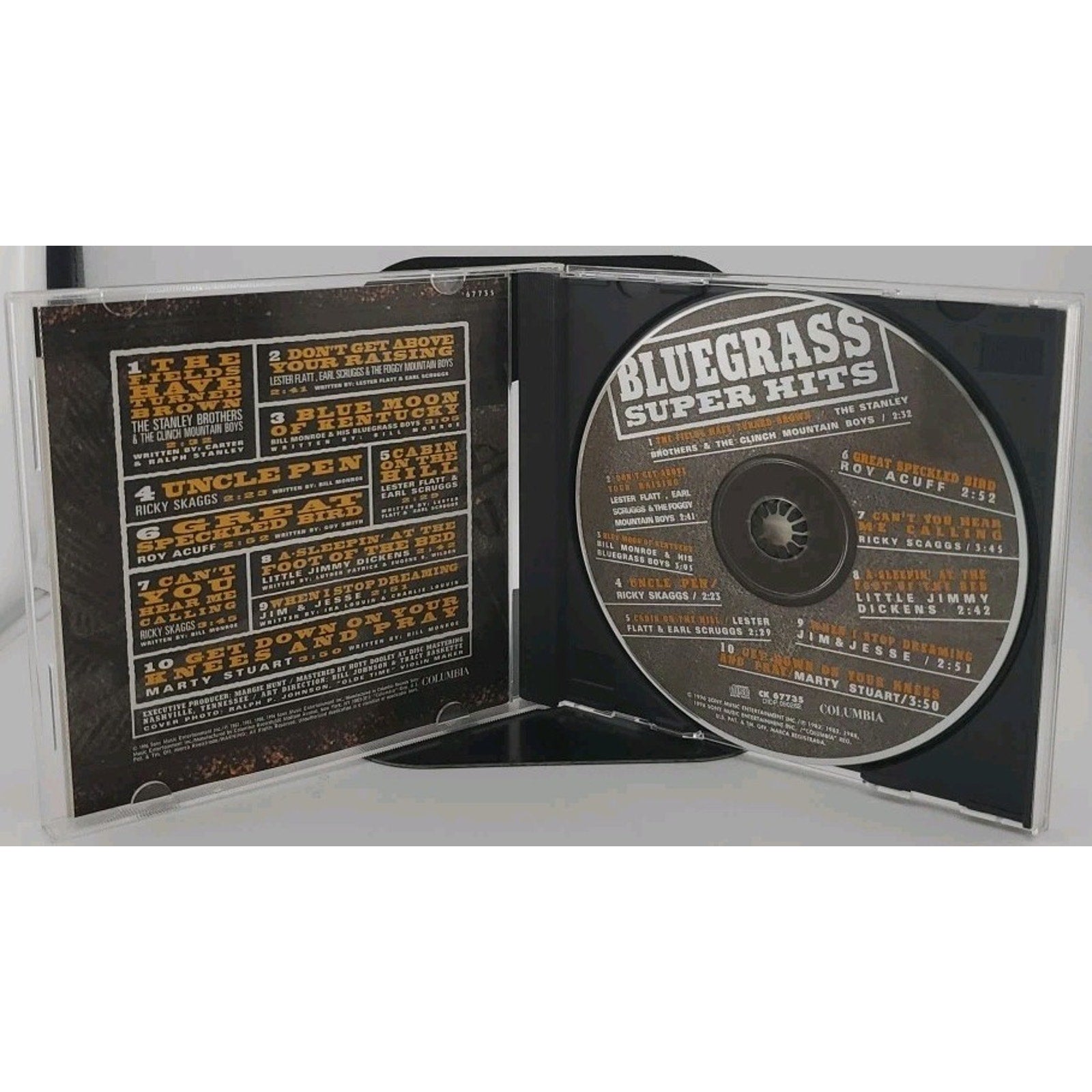 Bluegrass Super Hits by Various (CD, 1996)