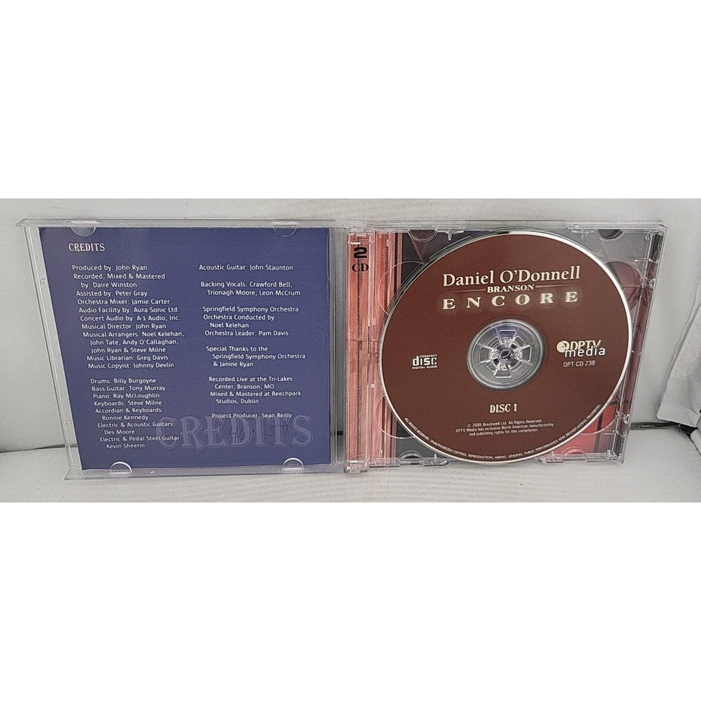 Branson Encore by Daniel O'Donnell (CD, 2005)