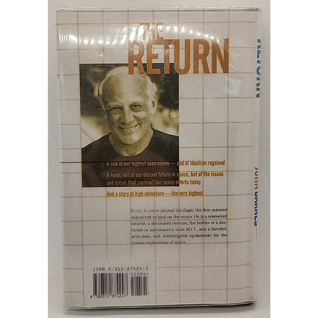 Return by John Barnes and Buzz Aldrin (2000, Hardcover) *Reprinted Cover*