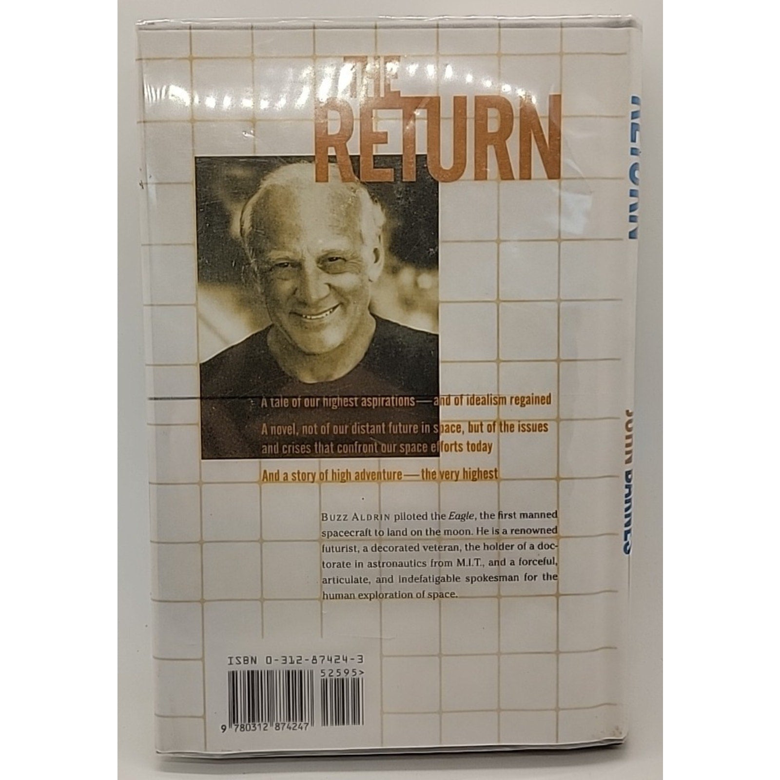 Return by John Barnes and Buzz Aldrin (2000, Hardcover) *Reprinted Cover*