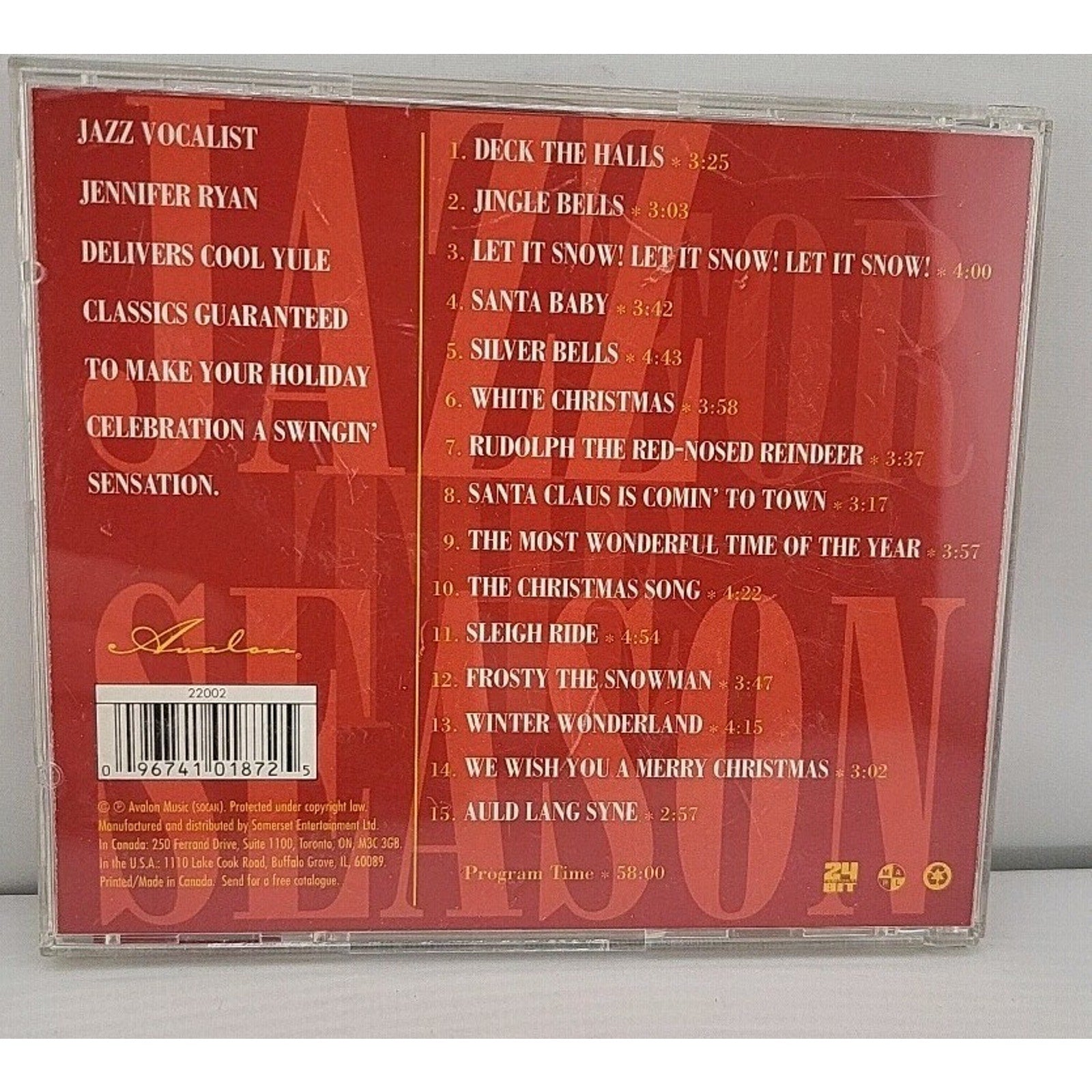 Fa La La La La Disc One: Singin' Christmas Jazz (CD)