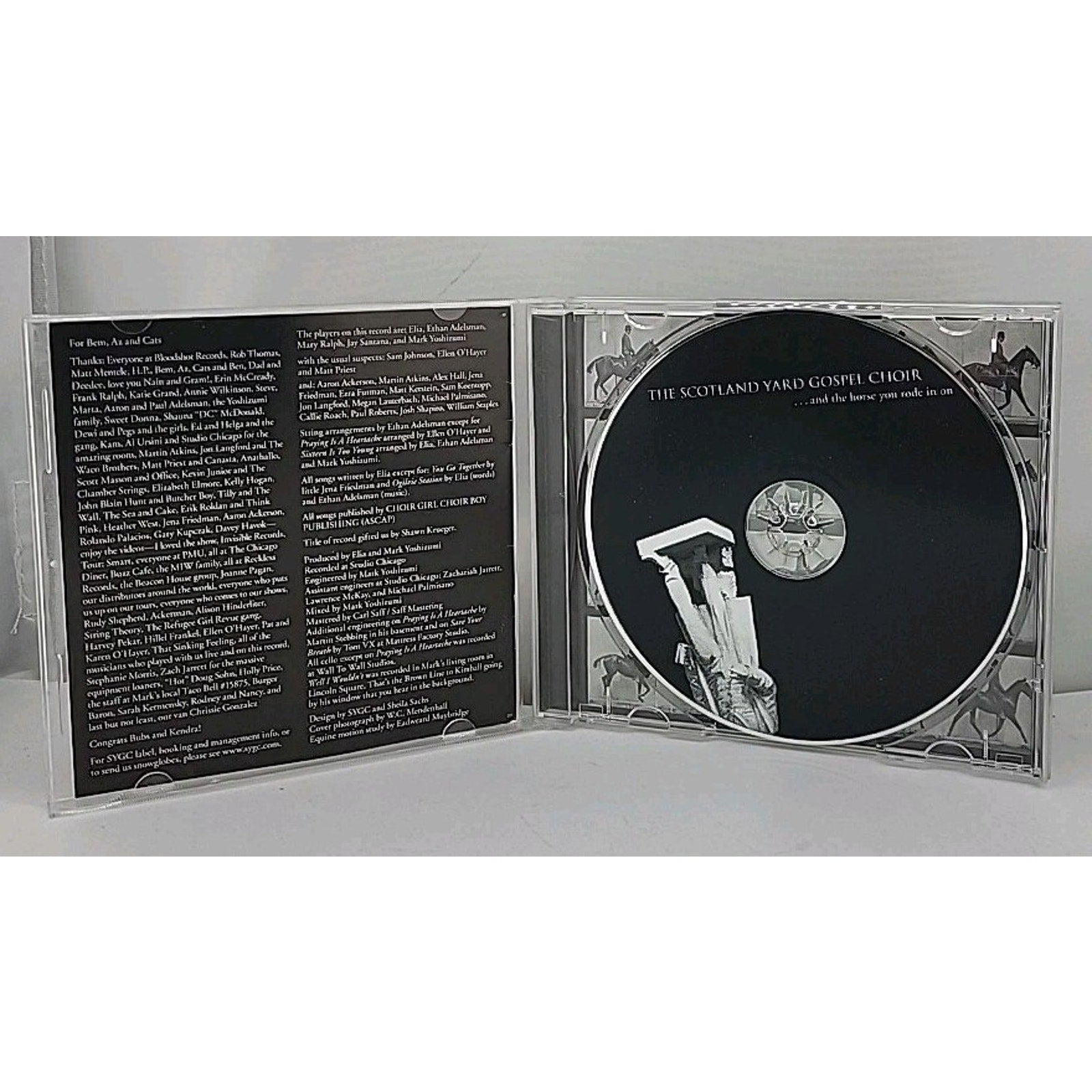 And the Horse You Rode in on by Scotland Yard Gospel Choir (CD, 2009)
