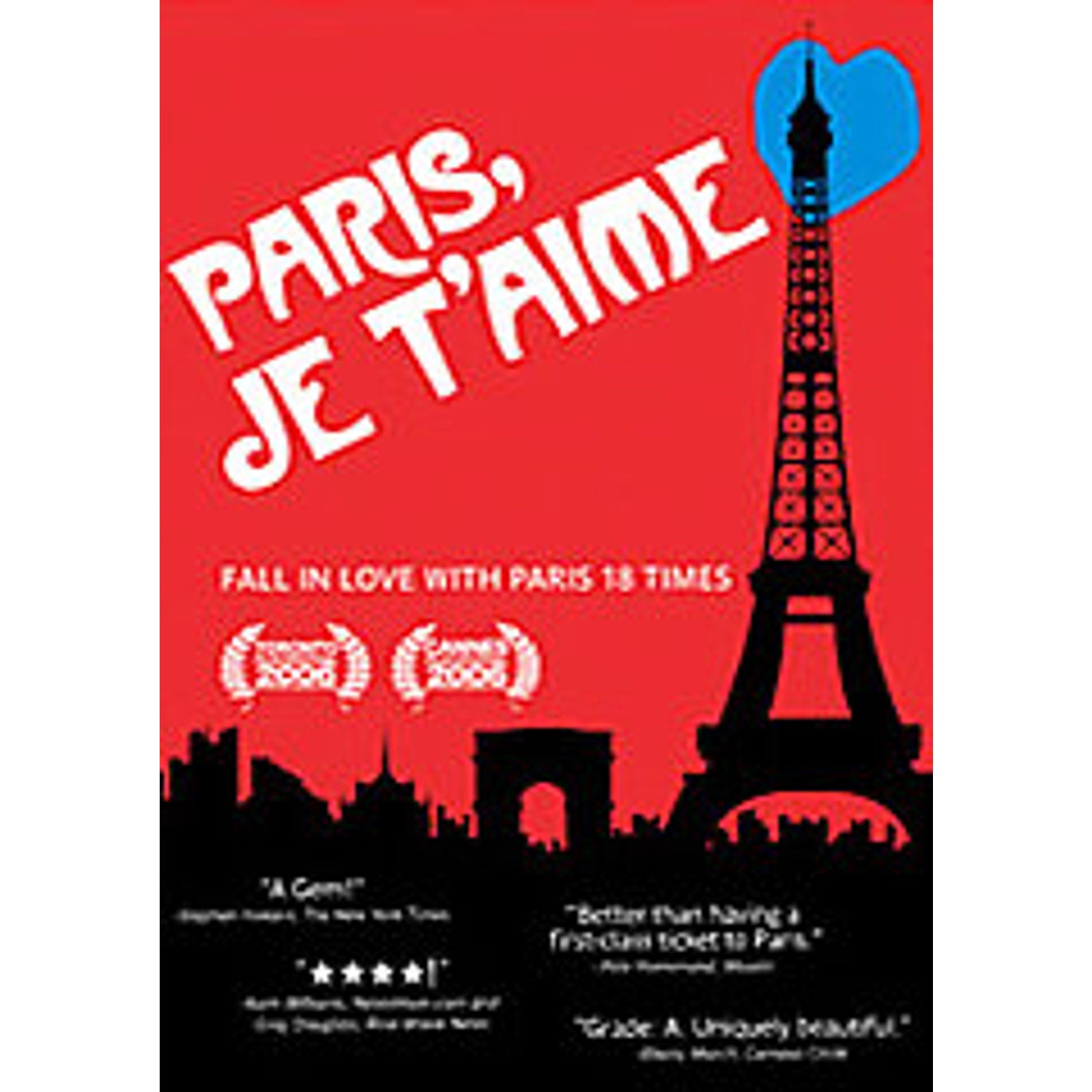 Paris, Je T'aime (DVD, 2007, Widescreen)