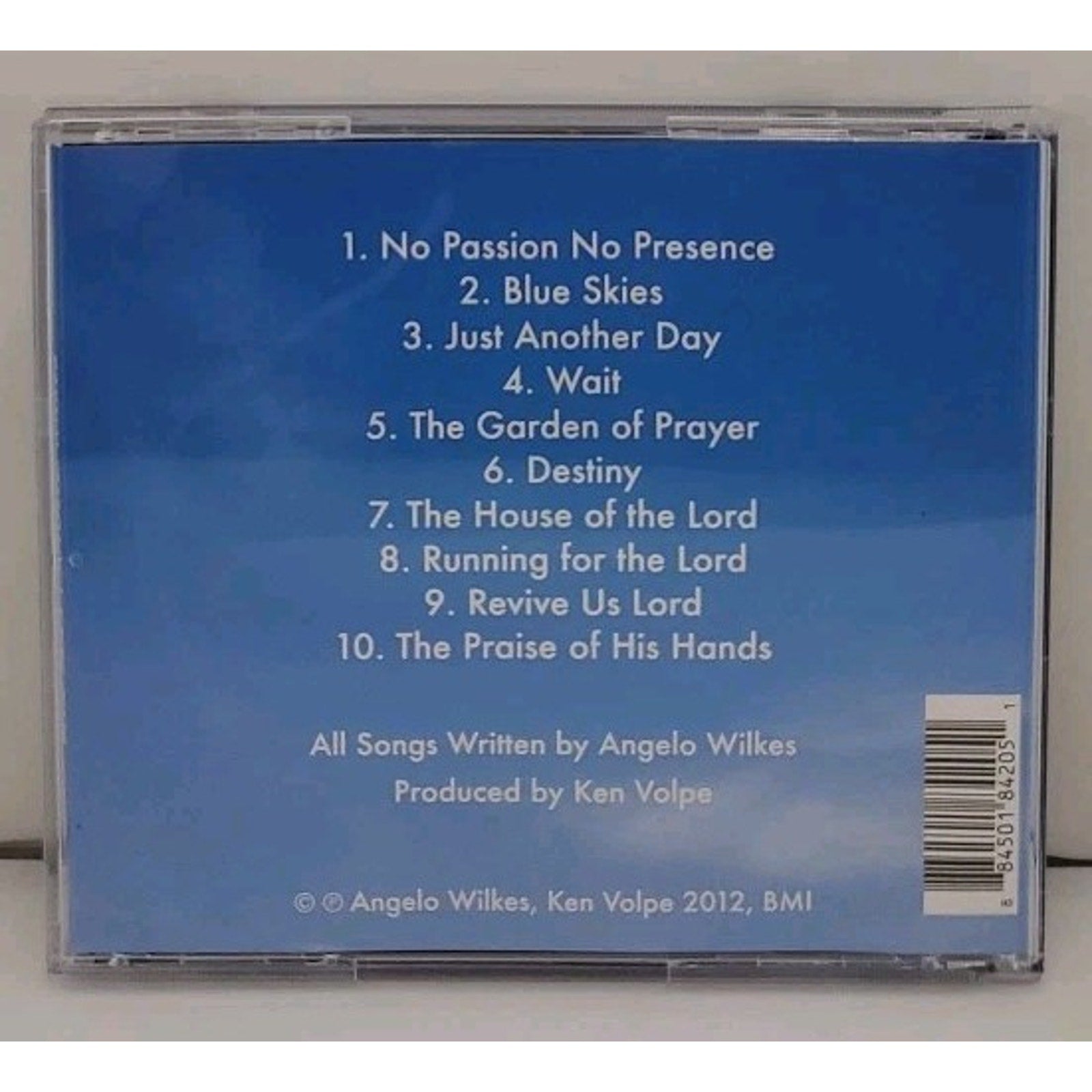 Blue Skies CD - Angelo Wilkes