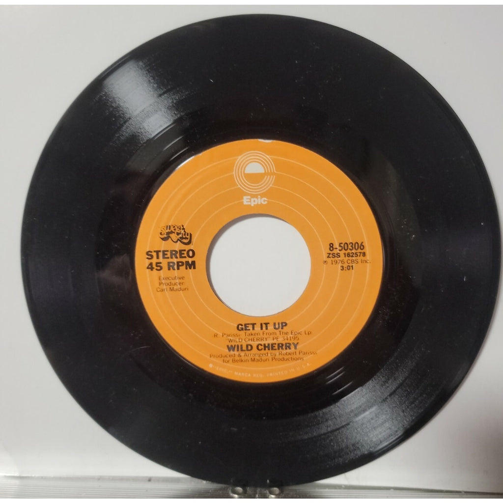 Wild Cherry - Get It Up / Baby Don't You Know (Vinyl)