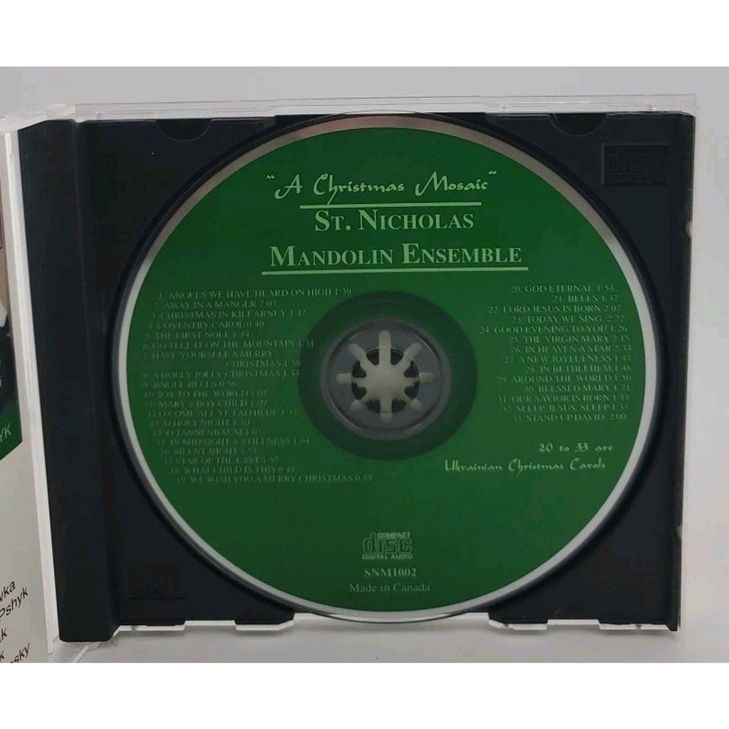 St. Nicholas Mandolin Ensemble A Christmas Mosaic (CD)
