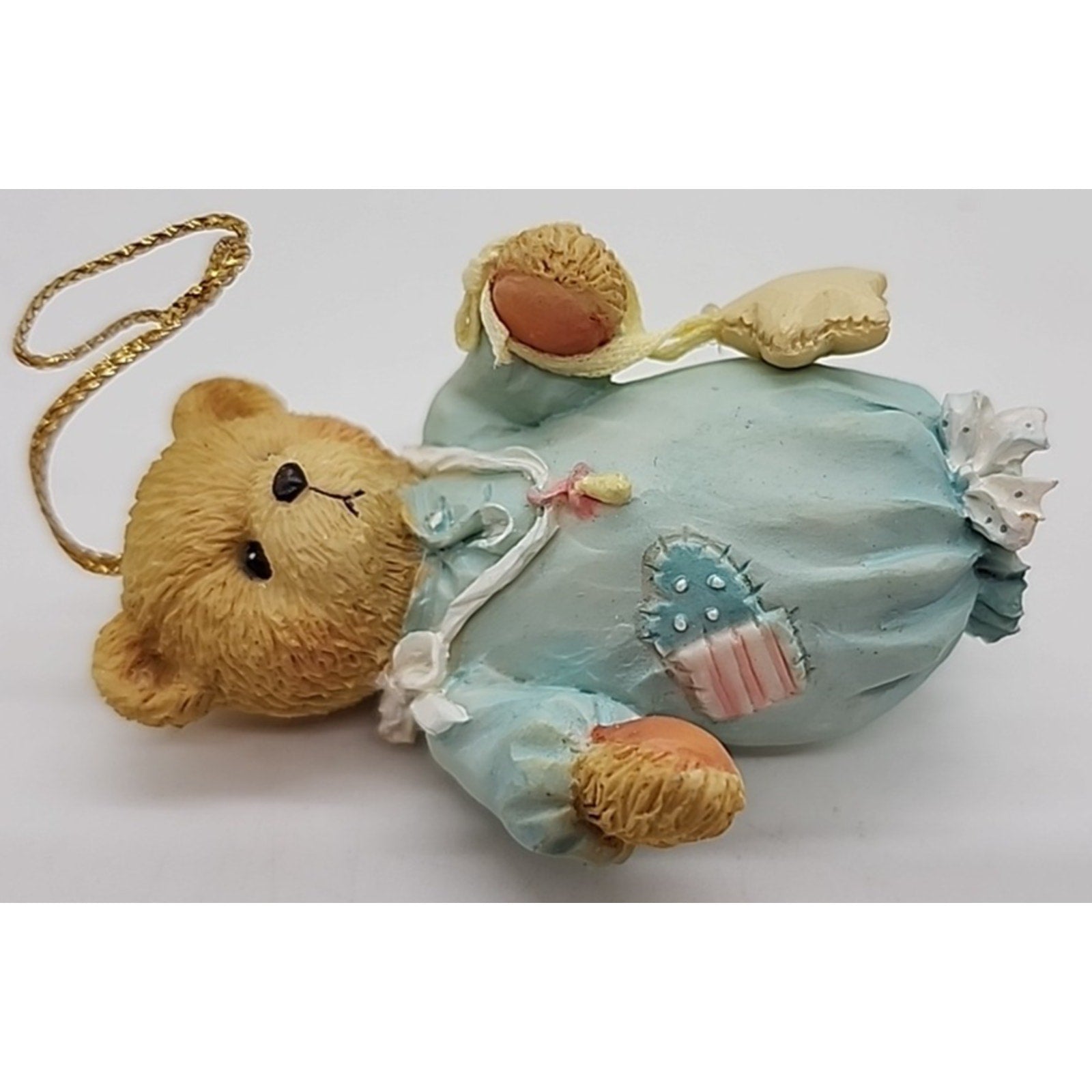 Cherished Teddies 913014 Baby Boy's First Christmas 1994 Ornament w/ Box