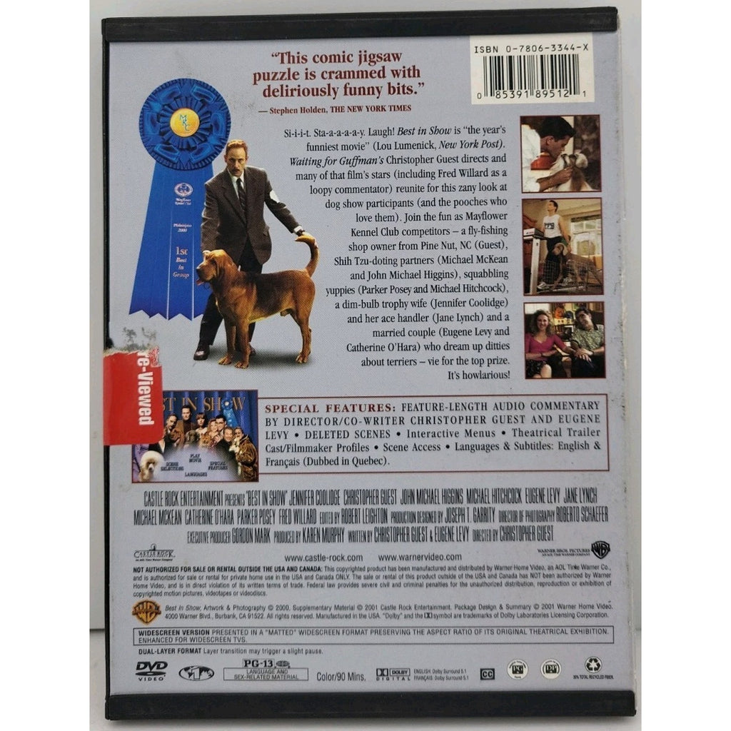 Best in Show (DVD, 2000)