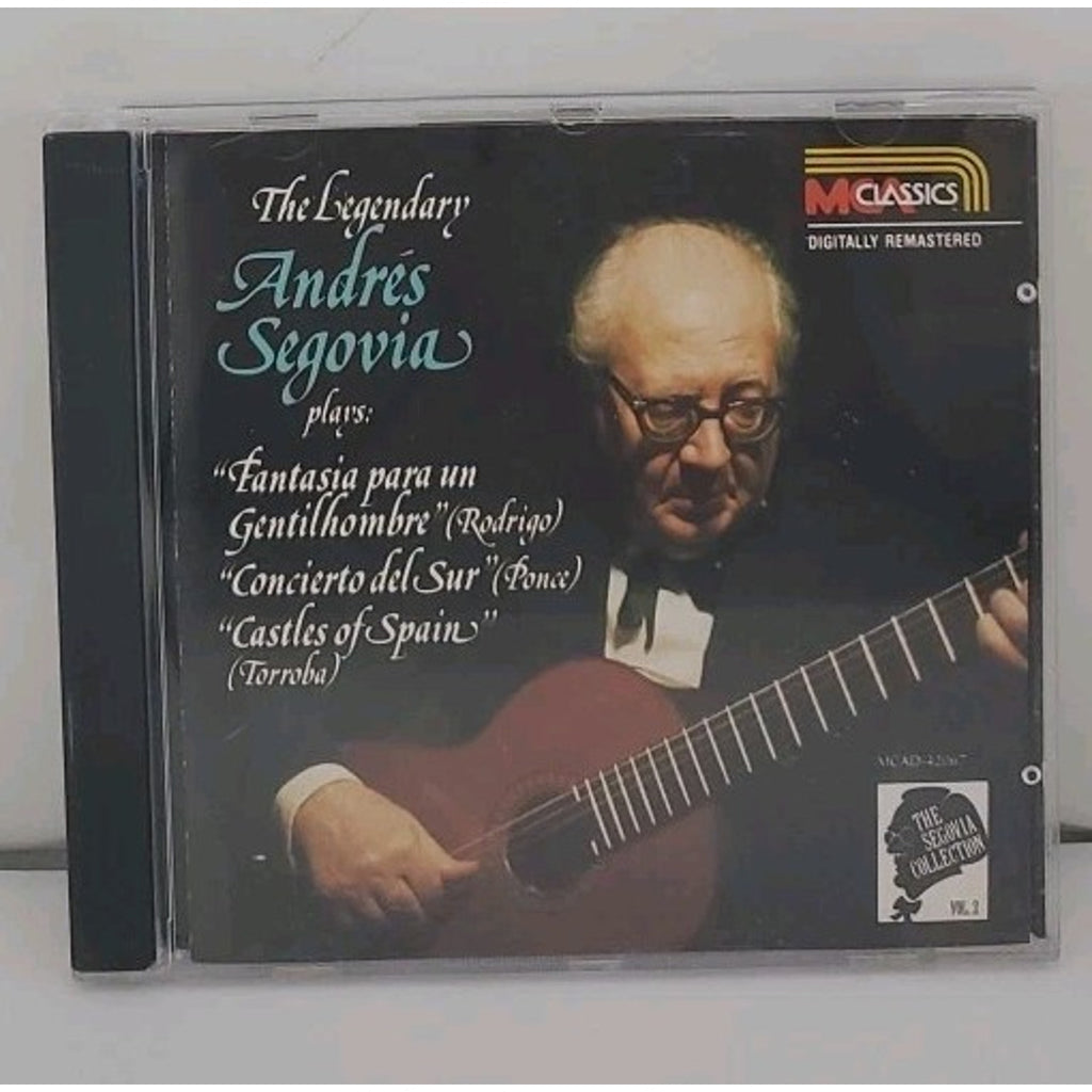 Vol. 2 Rodrigo/Ponce/Torroba by Andres Segovia (CD, 1990)