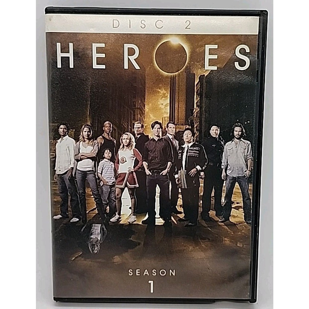Heroes Season 1 Disc 2 (DVD, 2007) Disc 2 Only - TV Series